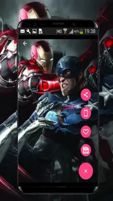 4K SuperHero Wallpapers android App screenshot 4