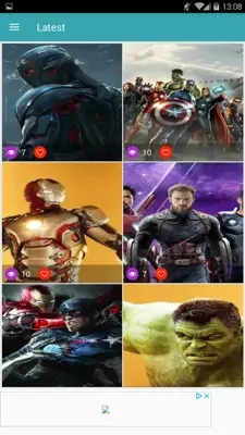 4K SuperHero Wallpapers android App screenshot 6